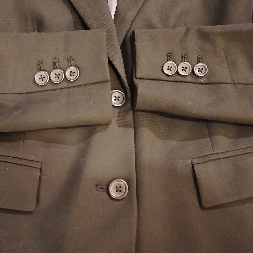 BANANA REPUBLIC Classic Black Tailored Blazer - Like New - Picture 9 of 11